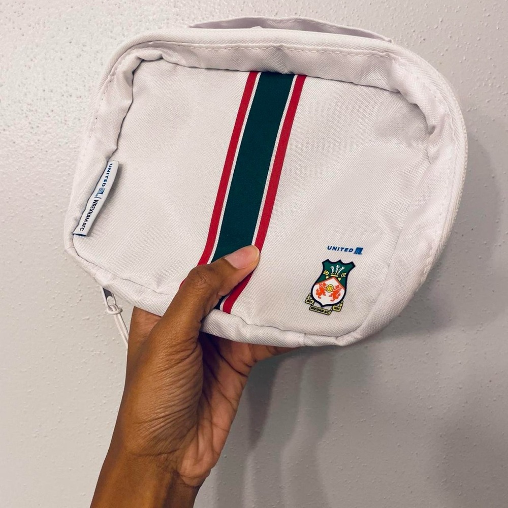 United Airline x Wrexham Travel Pouch